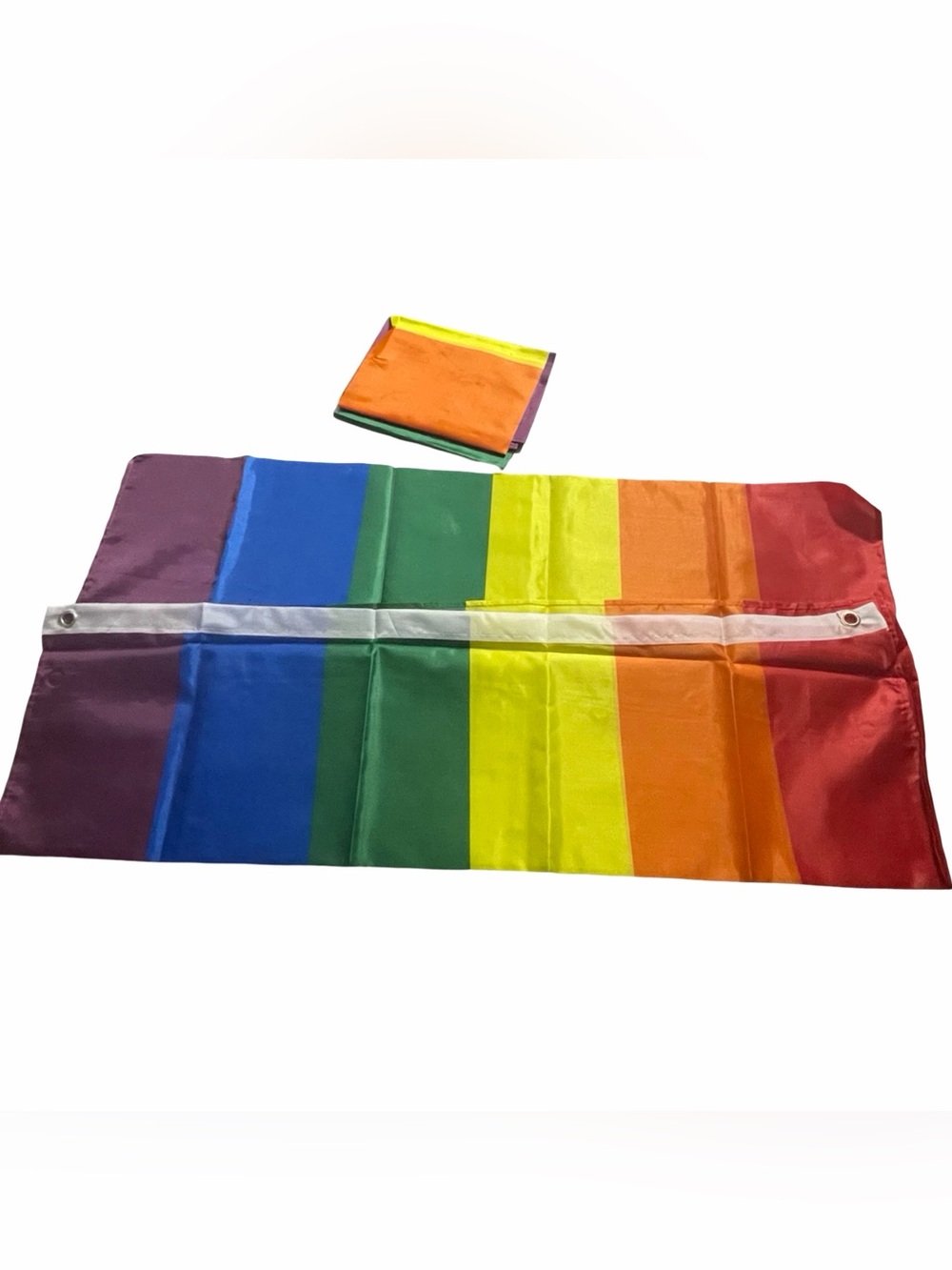2 Rainbow Pride Flags, 58x36” NWT
